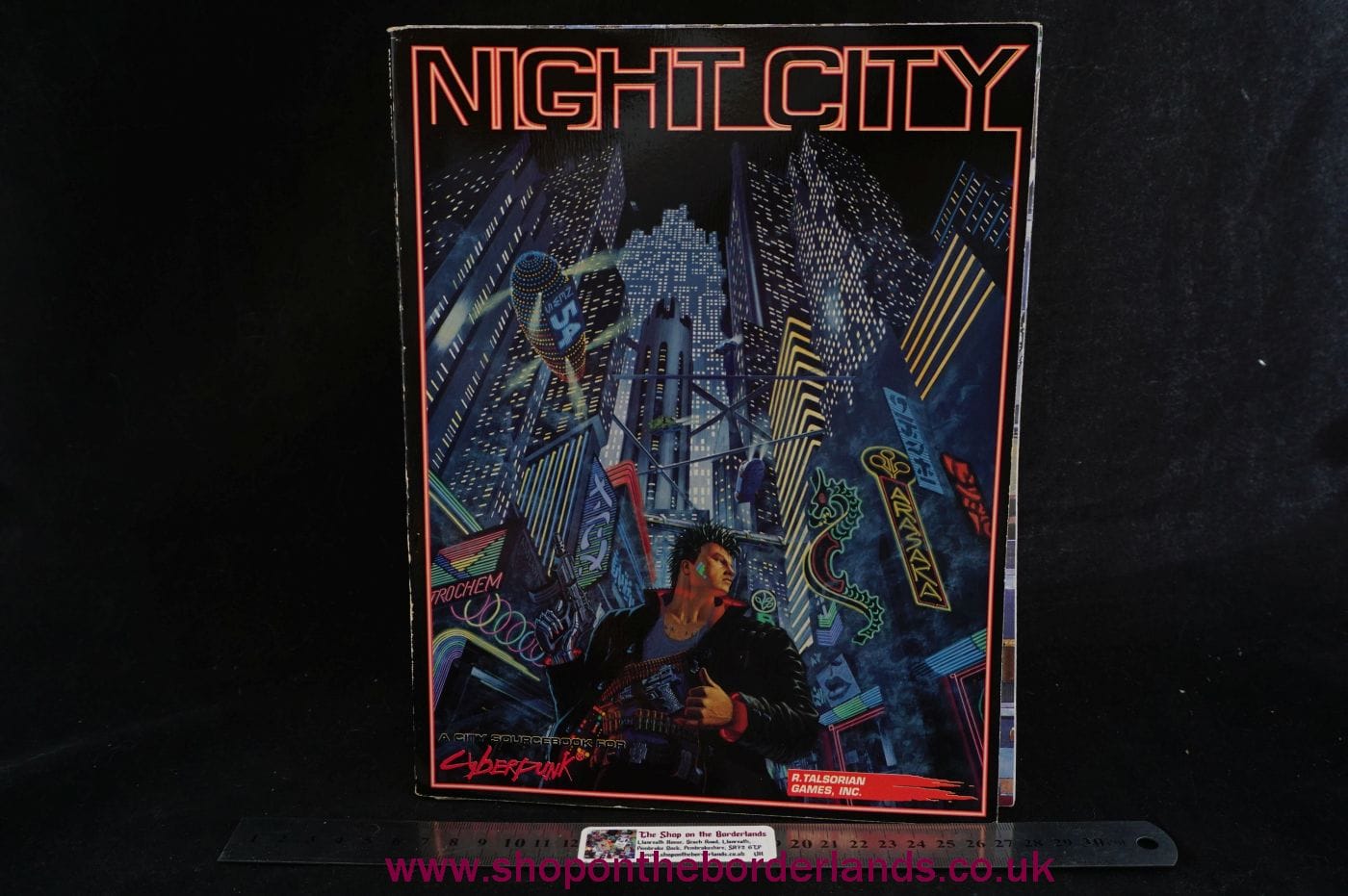 Night City, softback sourcebook for Cyberpunk - The Shop on the Borderlands