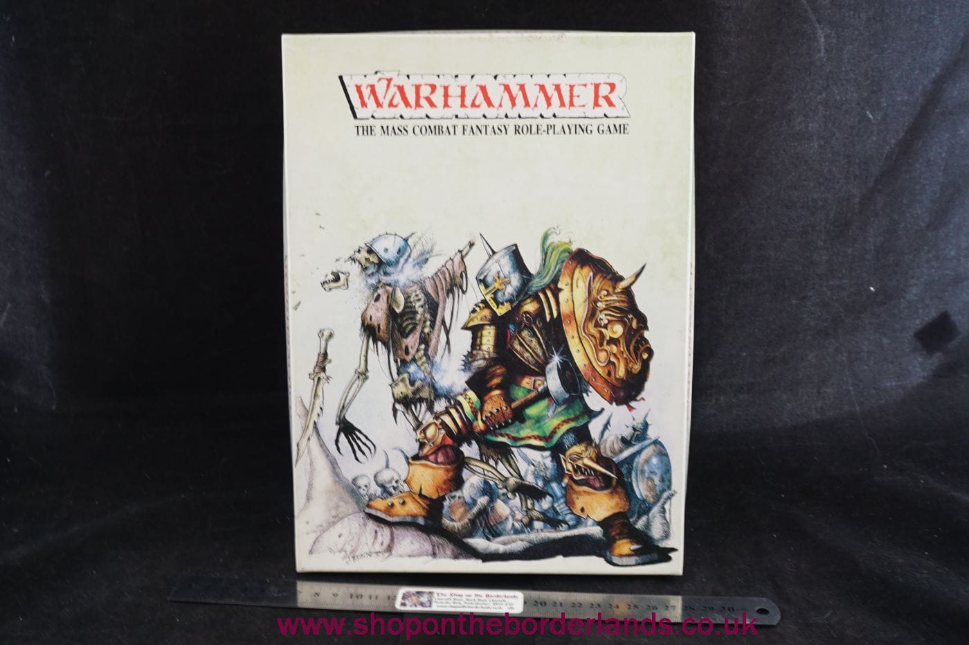 Warhammer The Mass Combat Fantasy Role-Playing Game, 1st edition boxed  set (Citadel Miniatures) The Shop on the Borderlands