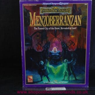 Menzoberranzan, boxed Forgotten Realms supplement for AD&D