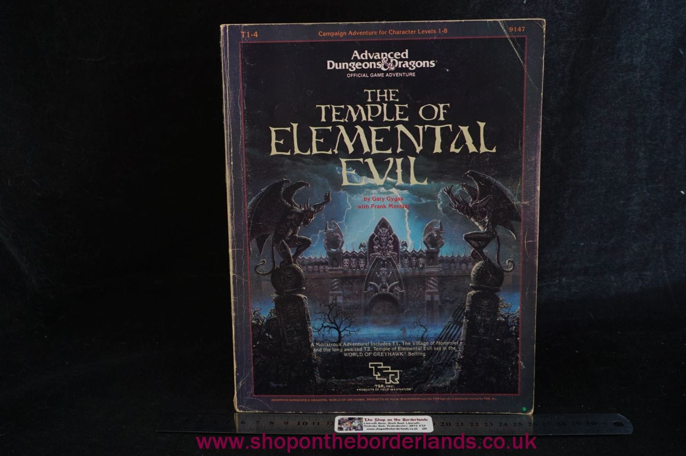 The Temple of Elemental Evil (T1-4), softback campaign for AD&D 1st edition