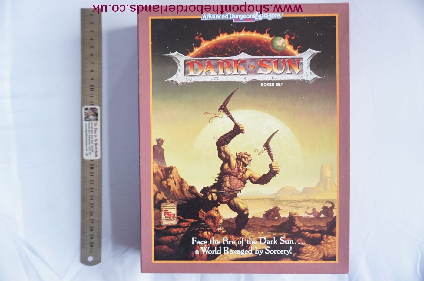 Dark Sun, boxed campaign setting for AD&D 2nd edition - The Shop