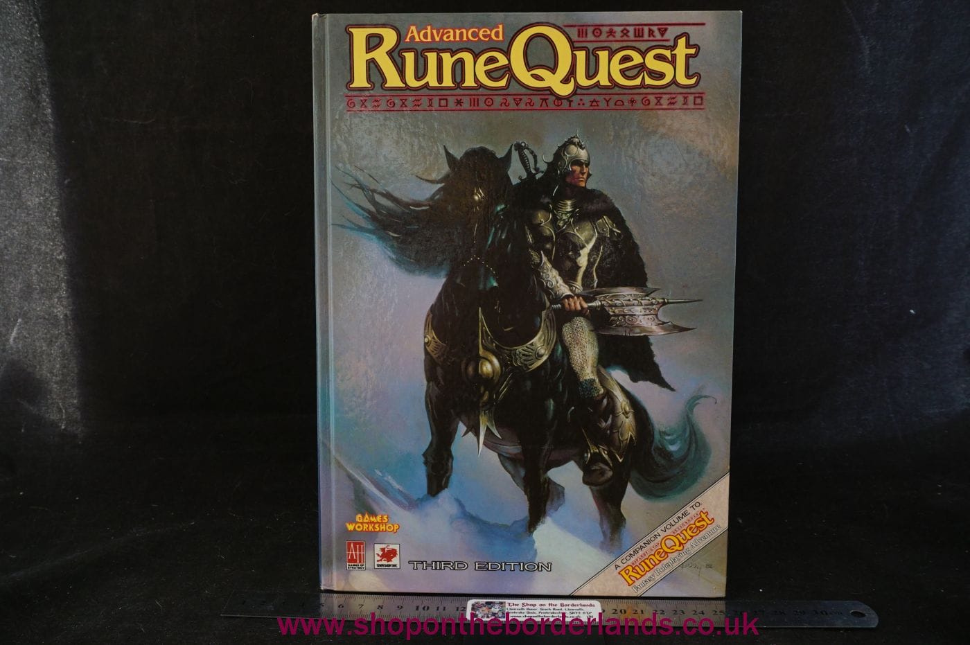 the　The　rulebook　(Games　Third　on　hardback　for　Workshop),　Shop　RuneQuest　Advanced　Edition　RuneQuest　Borderlands