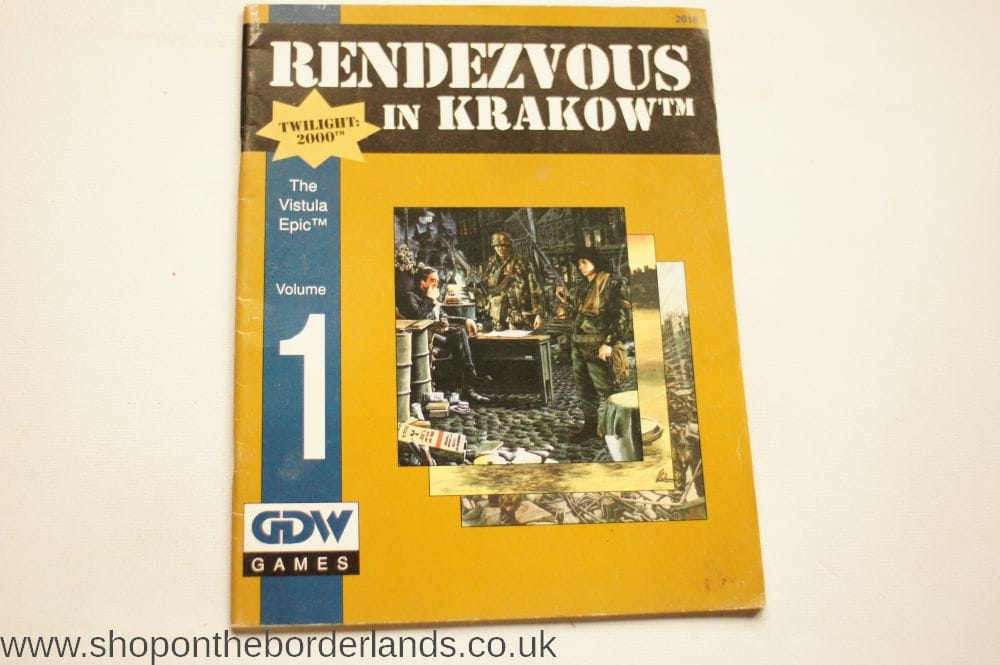 Rendezvous in Krakow (Vistula Epic 1), softback adventure for Twilight: 2000  - The Shop on the Borderlands
