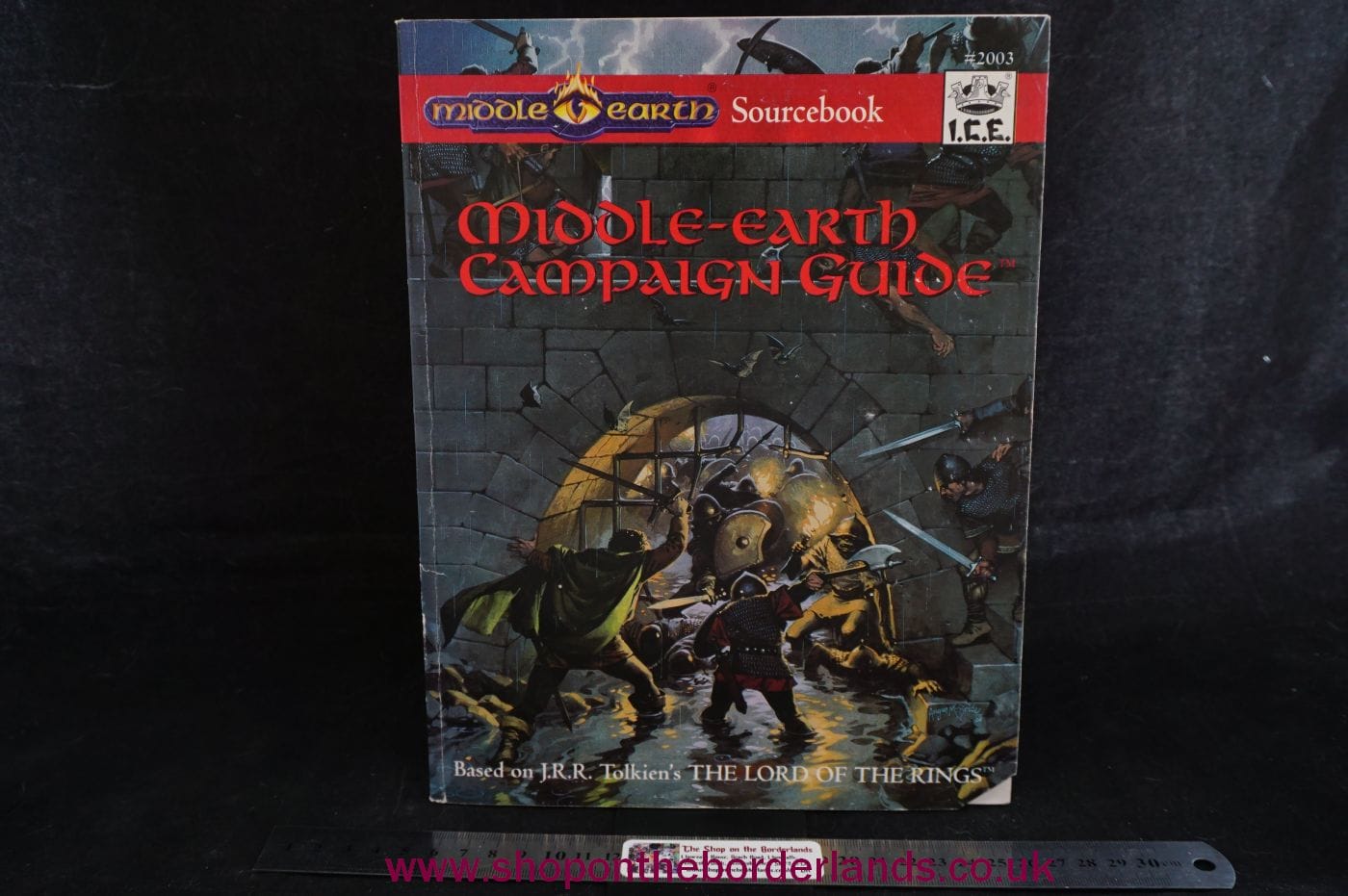 Middle Earth Campaign Guide And Map Of Middle Earth Softback Supplement For Merp 2nd Edition