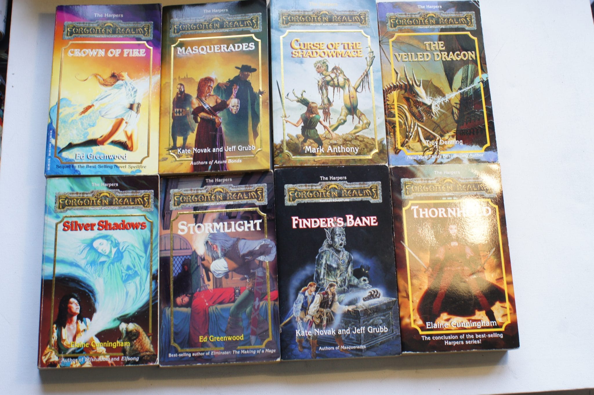 The Complete Harpers Series, sixteen paperback Forgotten Realms novels ...