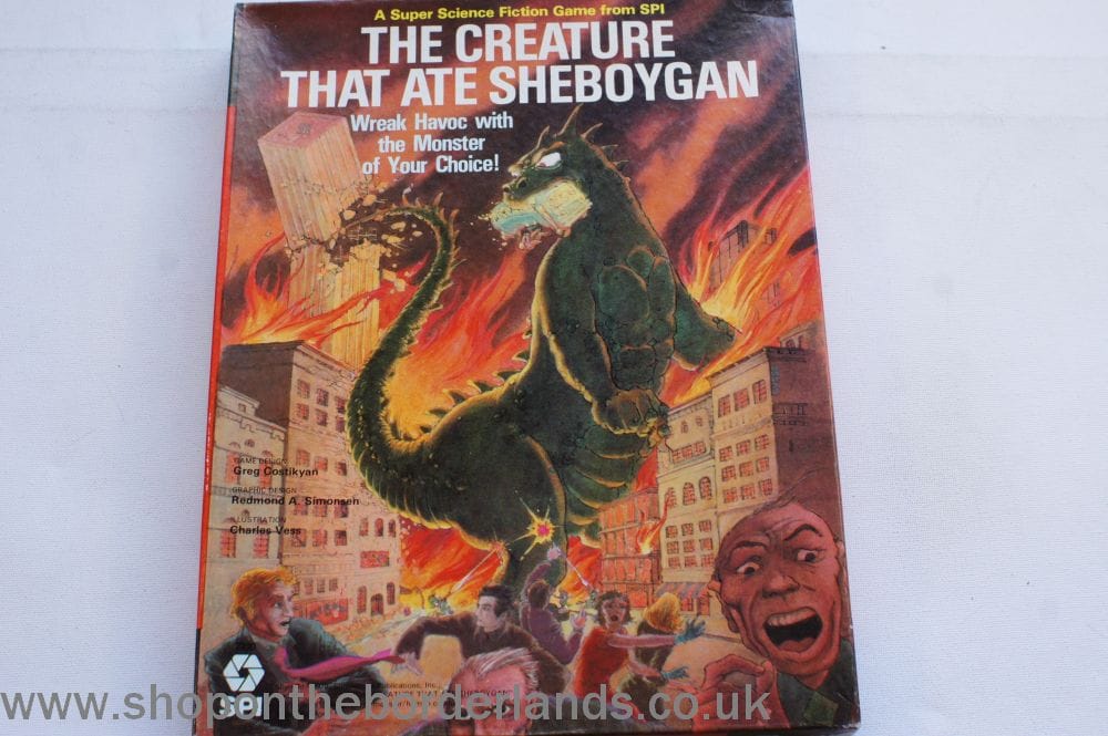 The Creature That Ate Sheboygan, boxed board game - The Shop on the ...