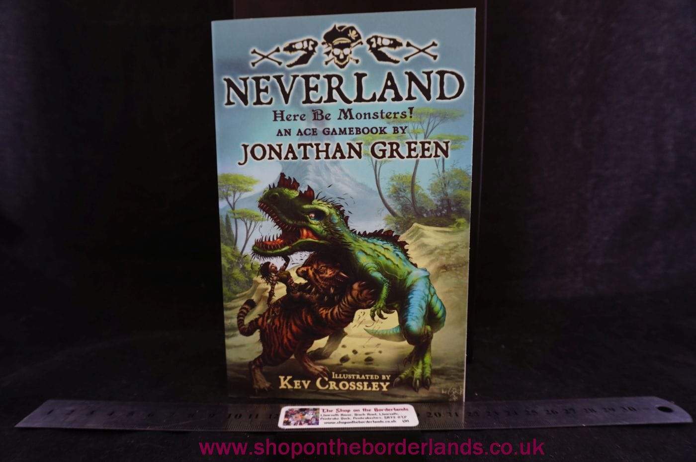 Neverland Here Be Monsters Signed Copy Paperback Gamebook The
