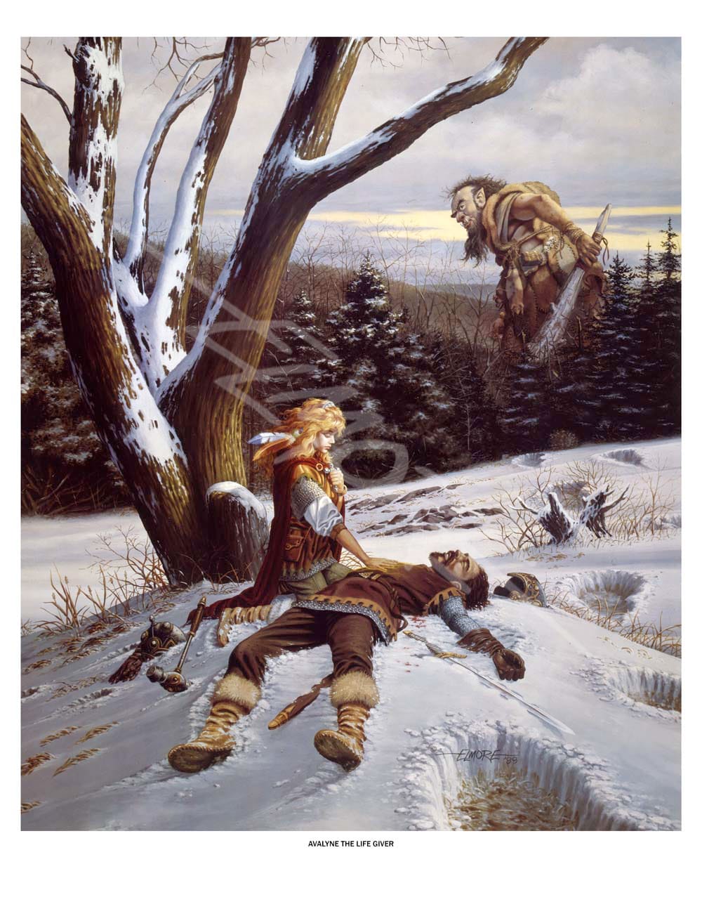 Avalyne the Life Giver, by Larry Elmore SIGNED PRINT - The Shop on the  Borderlands