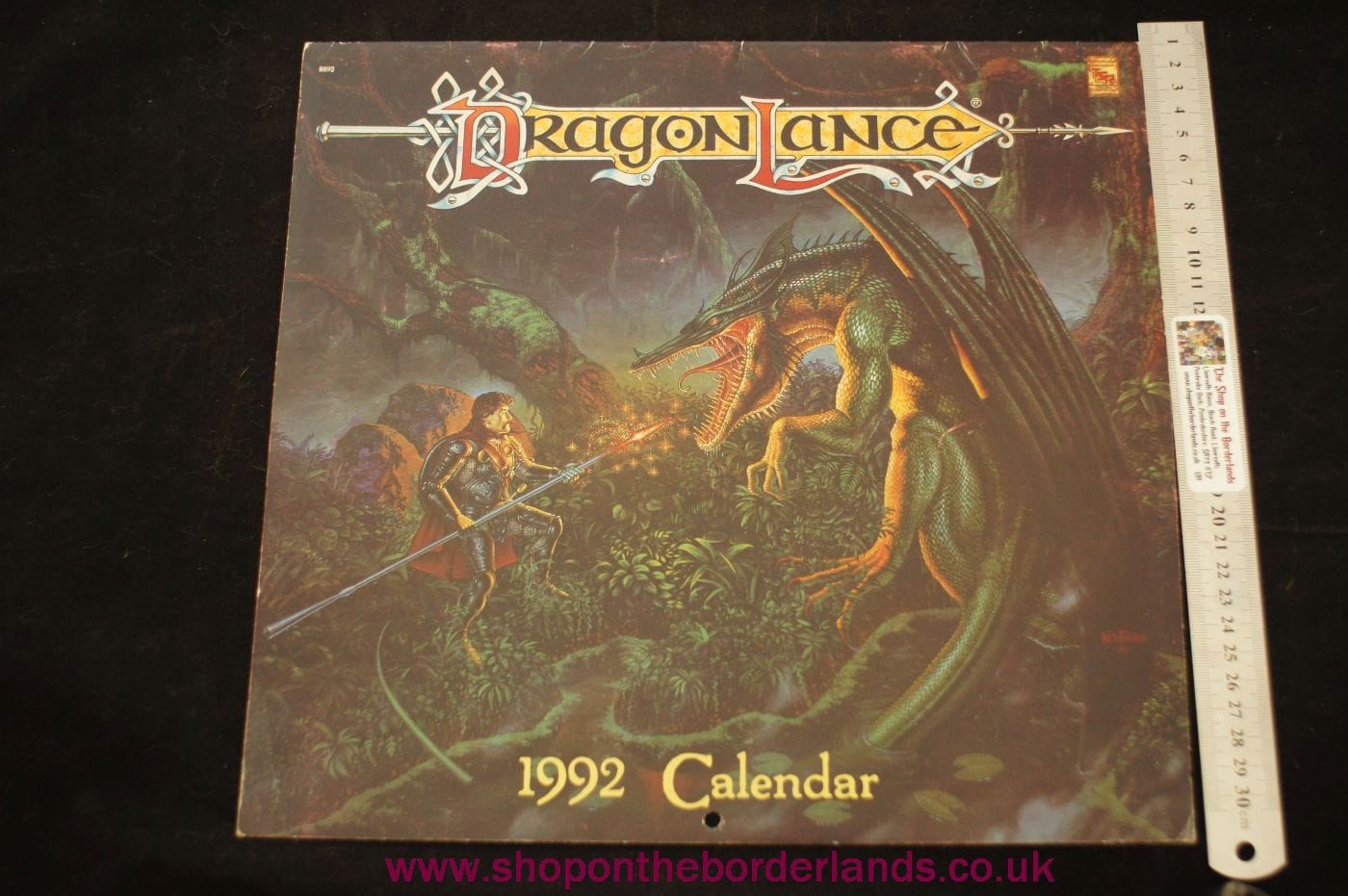 Dragonlance Calendar 1992 The Shop on the Borderlands