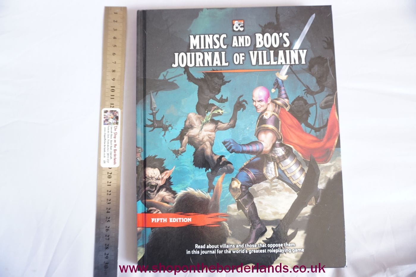 Minsc And Boo S Journal Of Villainy Hardback Supplement For D D 5th   DSC01417 