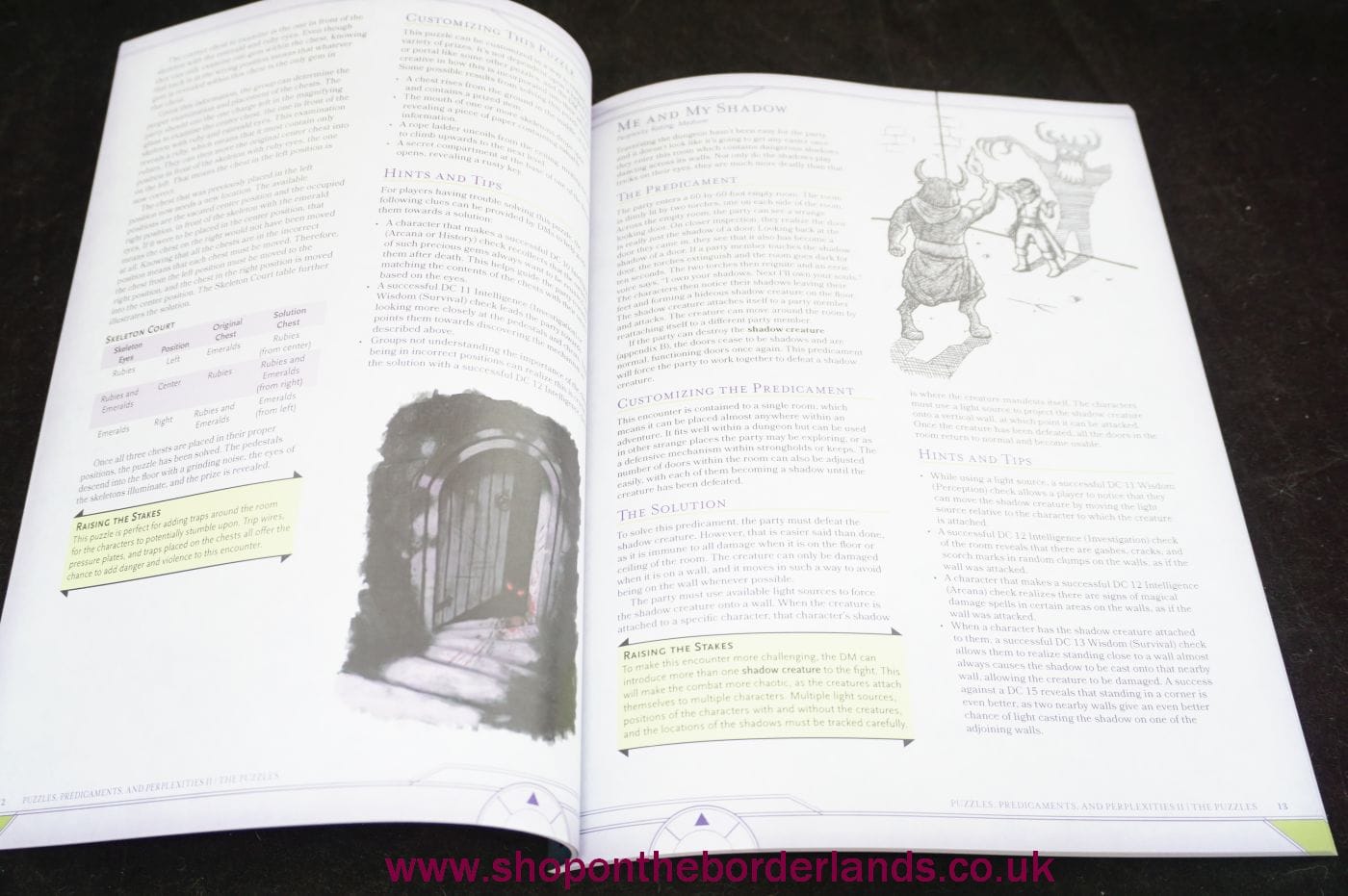 Puzzles, Predicaments and Perplexities II, softback supplement for D&D