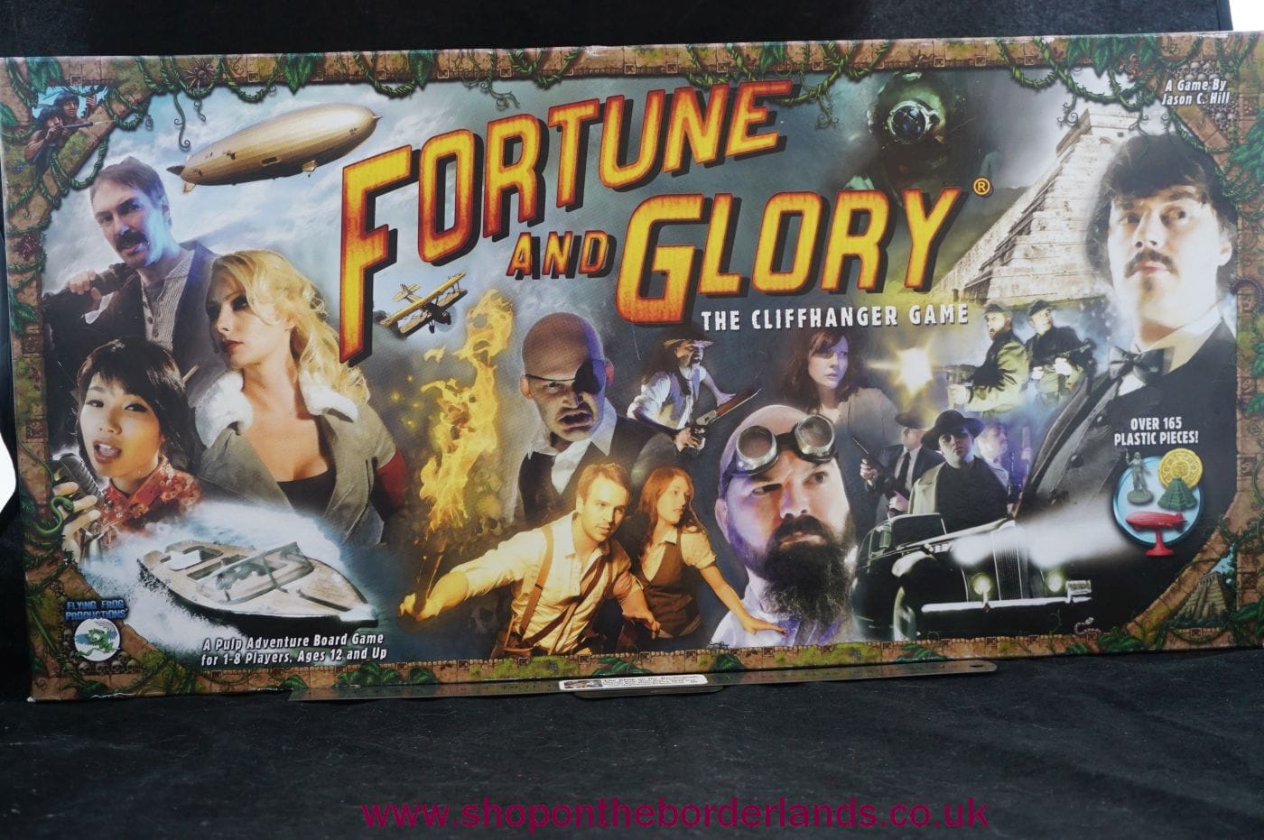 Fortune and Glory: The Cliffhanger Game, boxed board game - The Shop on the  Borderlands