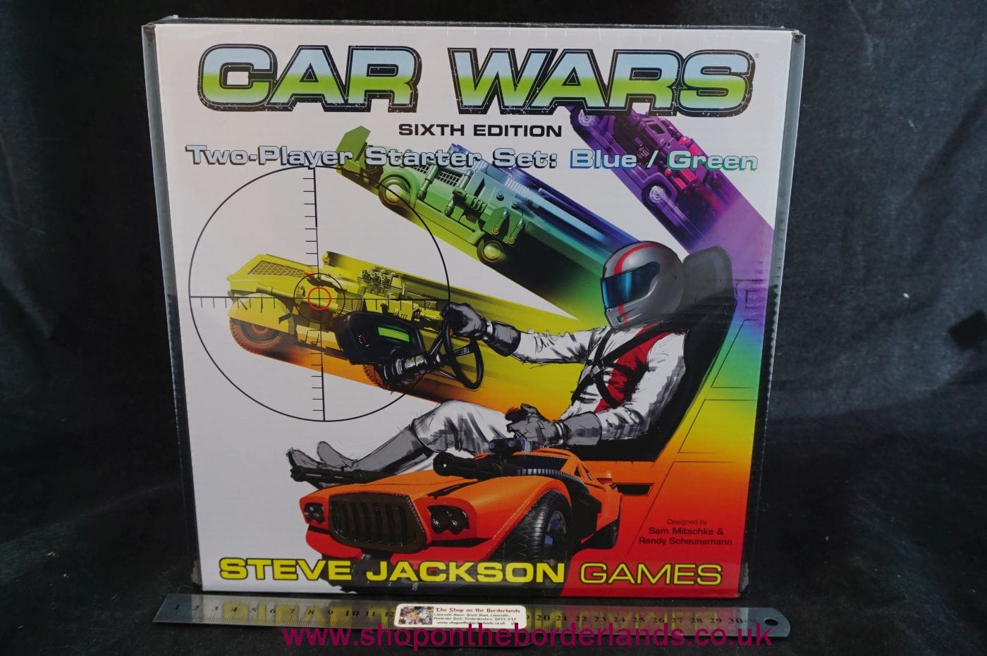 Steve Jackson Games Car Wars Two-Player Starter Set Blue/Green