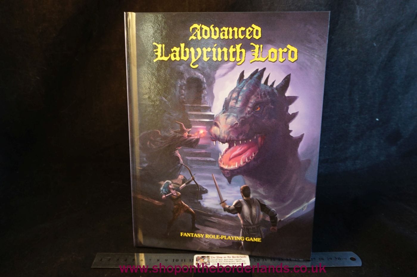 Advanced Labyrinth Lord (Dragon Cover), hardback roleplaying game