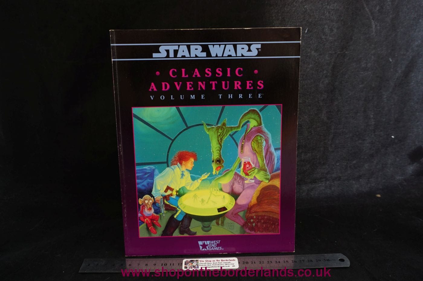 Classic Adventures Volume Three, softback adventure anthology for Star Wars:  The Roleplaying Game - The Shop on the Borderlands