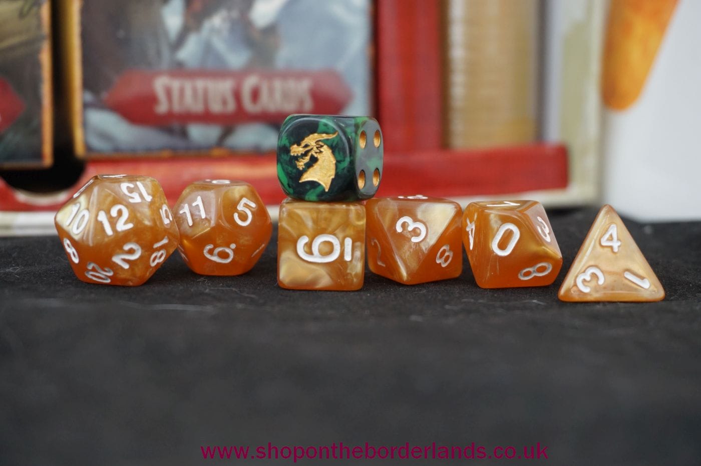 PATHFINDER MUMMY'S MASK DICE SET - PATHFINDER - LICENSE DICE