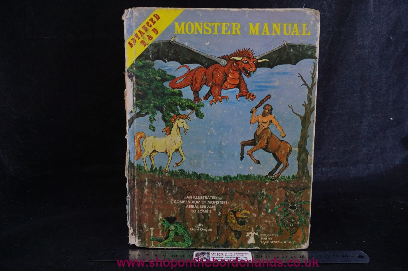 Monster Manual (4th gamma printing), hardback core rulebook for AD&D 1st  edition - The Shop on the Borderlands