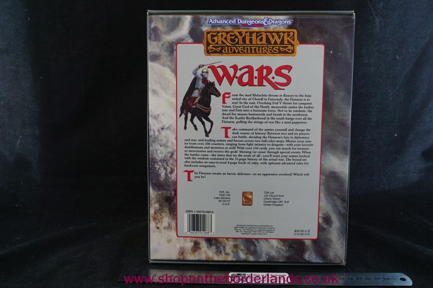 Greyhawk Wars, boxed Greyhawk wargame for AD&D 2nd/2.5th edition The